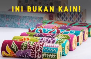 Keunikan Kek Gulung Corak Batik Jadi Rebutan Ramai
