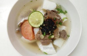 Resepi Simple Sup Soto Daging Muar Dengan Sambal Kicap