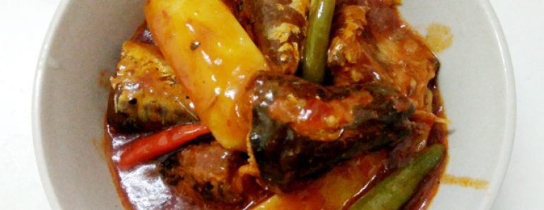 Resepi Simple Sardin Masak Sambal Cili Padi Campur Kentang