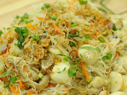 Sarapan Resepi Bihun Goreng Putih Singapore Sedap