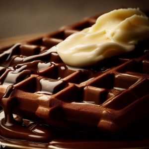 chocolate waffle gluten free